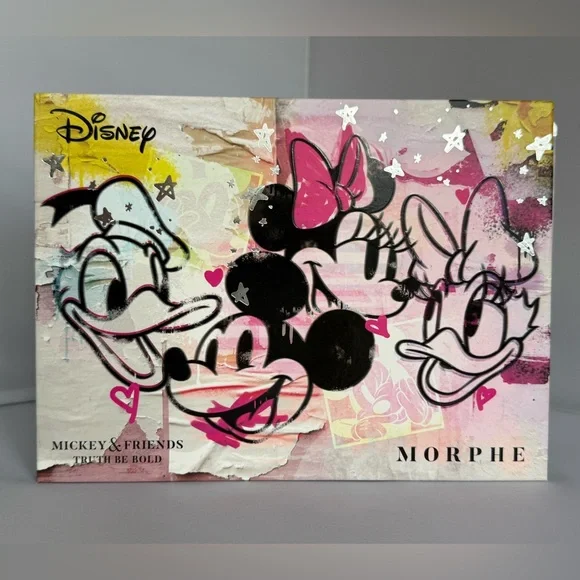 Morphe Disney Mickey & Friends‎ Eyeshadow Palette 35 Rainbow Shades - NEW/UNUSED - Picture 8 of 8